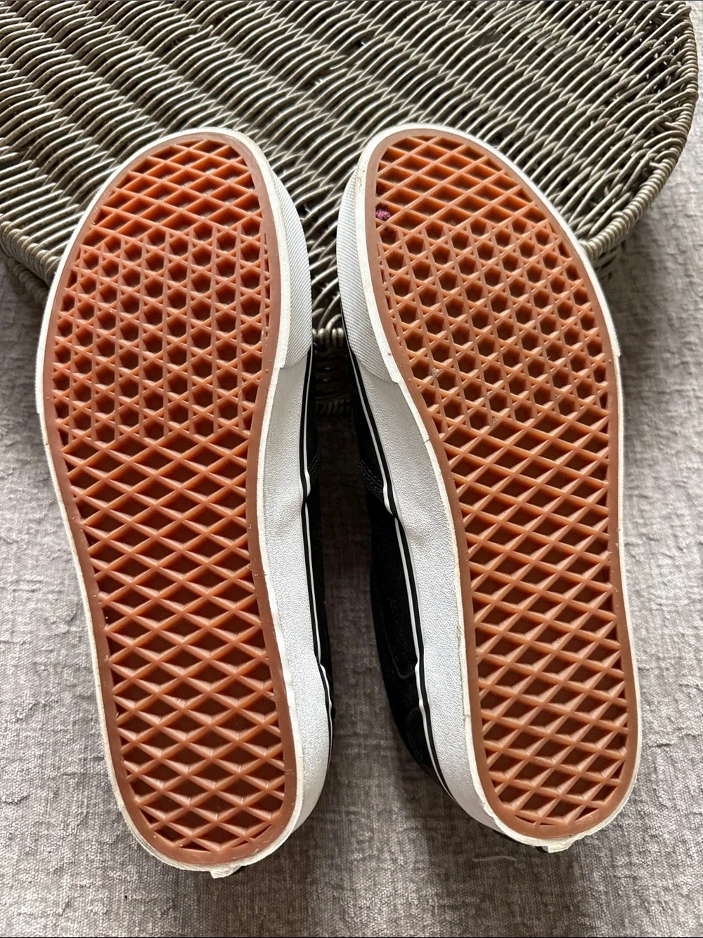 Vans worn once